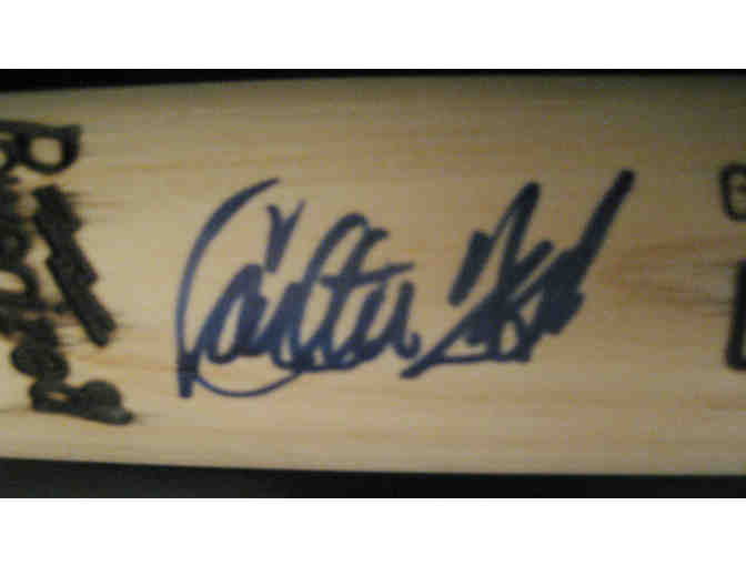 Carlton Fisk Authentic Autographed 1987-1989 Louisville Slugger T141 Pro Game Model Bat