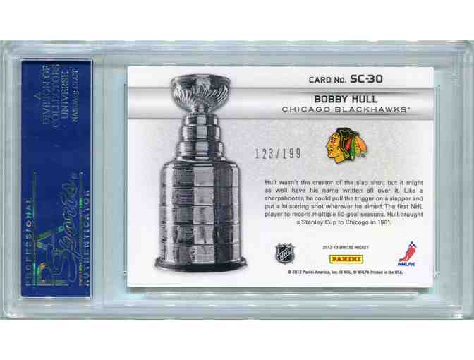 Bobby Hull Chicago Blackhawks PSA/DNA Certified Authentic Autograph - 2012 Panini Limited