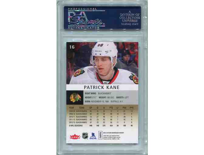 Patrick Kane PSA/DNA Certified Authentic Autograph - 2013 Fleer Showcase #16