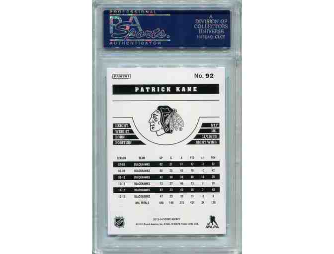 Patrick Kane PSA/DNA Certified Authentic Autograph - 2013 Score #92
