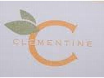 Clementine $50 gift certificate