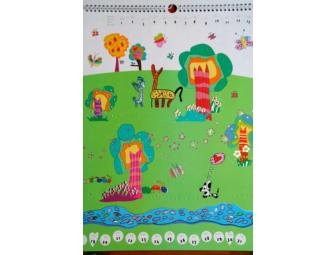 Arthur Cohn 2012 Signed Children's Art Calendar