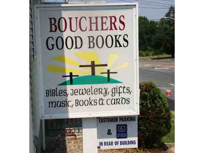 $40. GIFT CARD TO BOUCHER'S GOOD BOOKS RELIGIOUS STORE