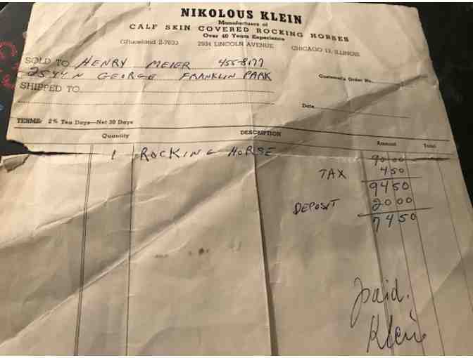 Nikolous Klein Rocking Horse