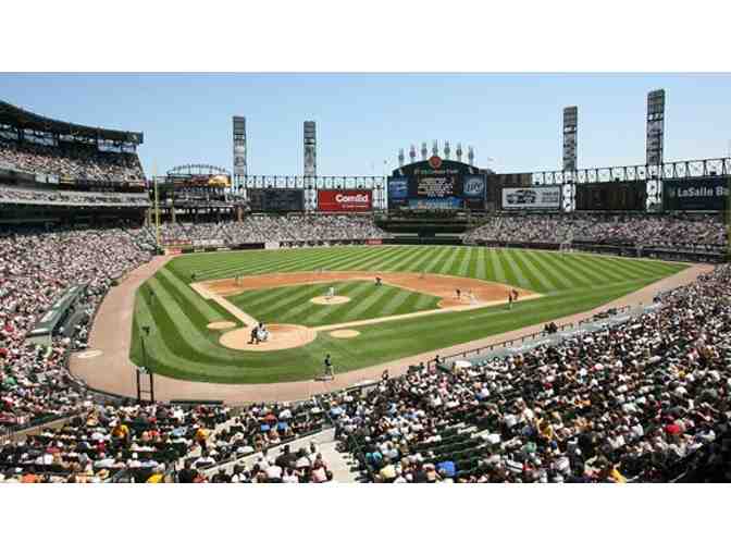 Four Behind Home Plate - The Chicago White Sox at U.S. Cellular Field