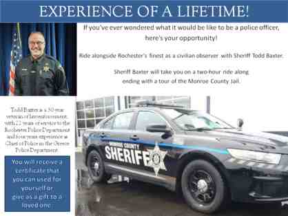 Ride Along with Monroe County Sheriff Todd Baxter