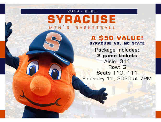 Syracuse Men's Basketball Tickets! - Photo 1