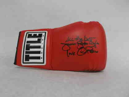 Signed James "Buster" Douglas Boxing Glove (Left Hand)