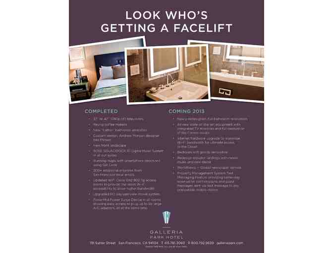 1-Night Stay in a Deluxe Room at Galleria Park Hotel + Dinner for Two at Gaspar