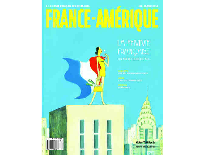 1-year subscription to France today Magazine