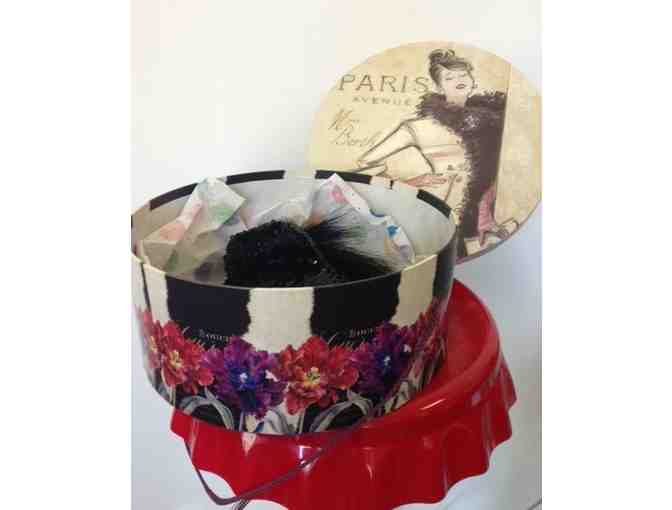 Black sequence cloche - named Apres Midi