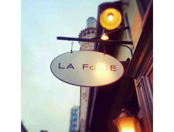 Dinner Gift Certificate - La Folie Restaurant