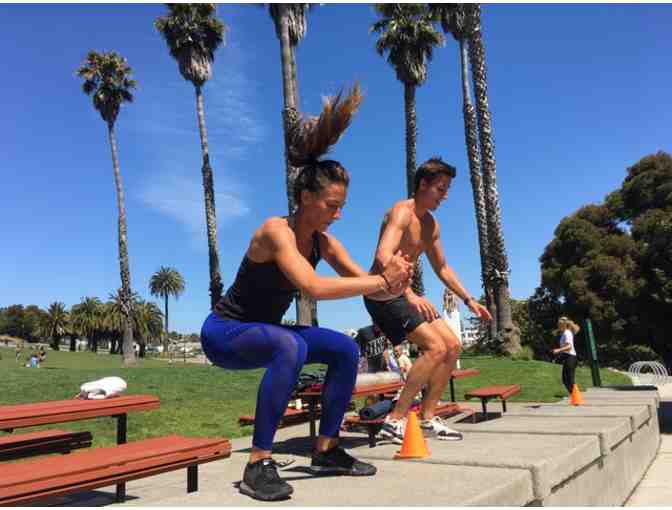 Alexia Cornu: 2 cross training at Dolores Park
