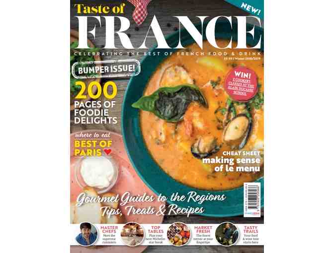 France Today: Taste of France Inaugural Issue