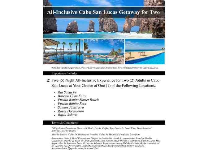 All-Inclusive Cabo San Lucas Getaway for Two