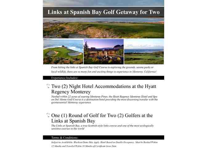 Links at Spanish Bay Golf Getaway for Two