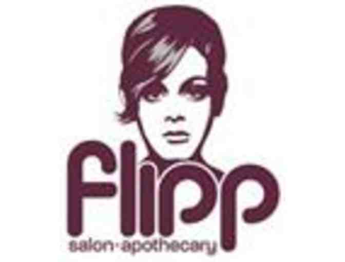 Reflexology treatment at Flipp Salon