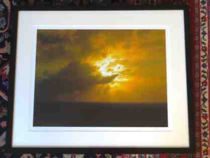 "Golden Light" custom framed photograph By Paul Doherty