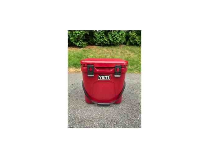 YETI 24 Hard Red Cooler