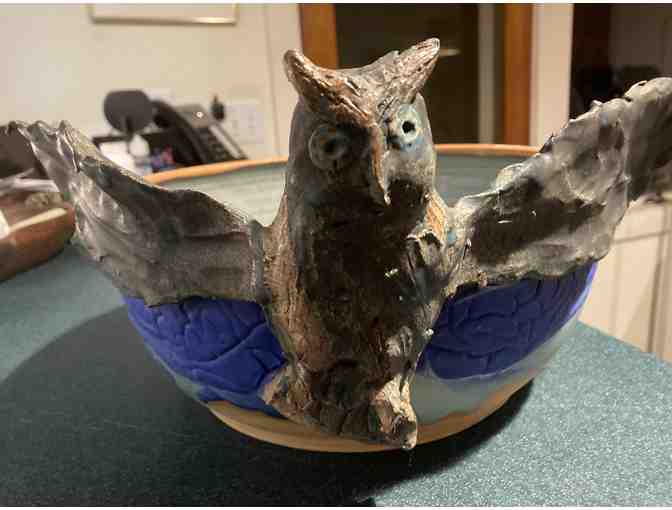 Owl Bowl by Island potter Bill O'Callaghan