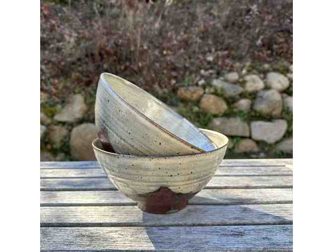 Pair of Ramen Bowls by Island Potter Micah Thanhauser