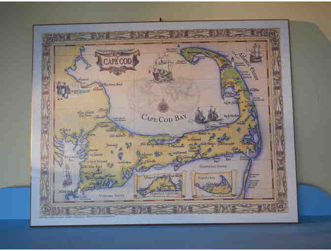 Cape Cod Map Plaque