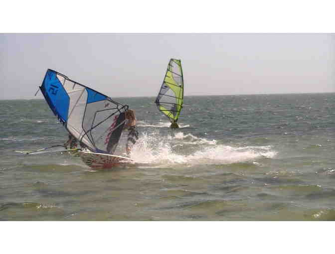 Windsurfing Lesson at West Dennis beach