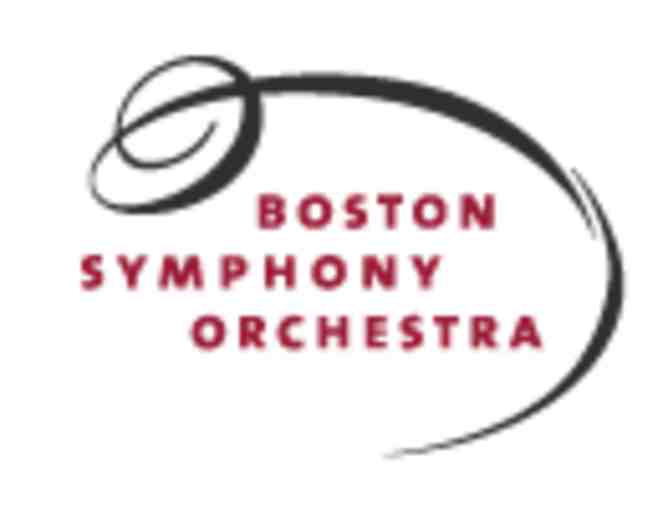 Boston Symphony Orchestra two tickets