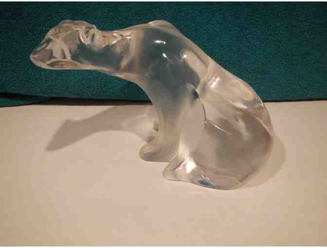 Signed Large Lalique Polar Bear
