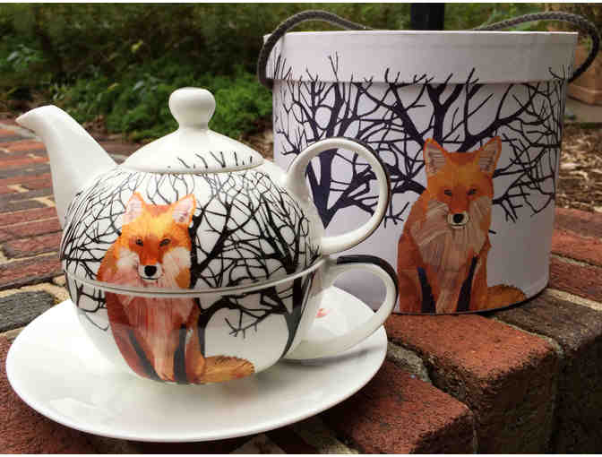 Fox Mug, Fox Plate, Fox Teapot/Cup and Saucer