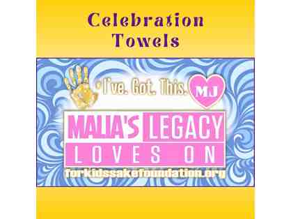 2.) Celebration Towels | 2 per Order