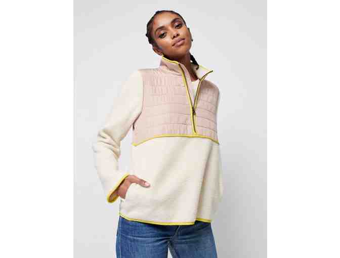 FAHERTY CO. WOMAN'S 1/2 ZIP COBBLE HILL POPOVER SIZE LARGE - Photo 1