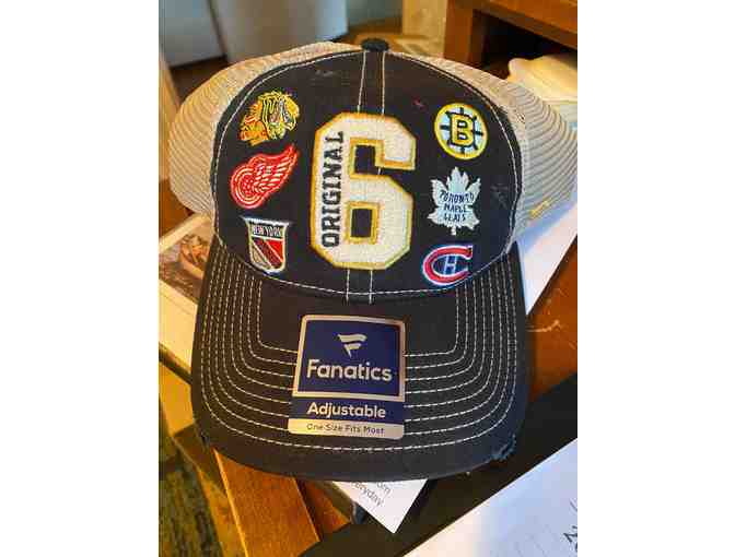 FANATICS ADJUSTIBLE ORIGINAL 6 NHL HOCKEY HAT - Photo 1