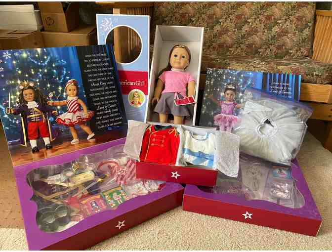 CUSTOM AMERICAN GIRL DOLL WITH NUTCRACKER OUTFITS - SEE PICTURES!