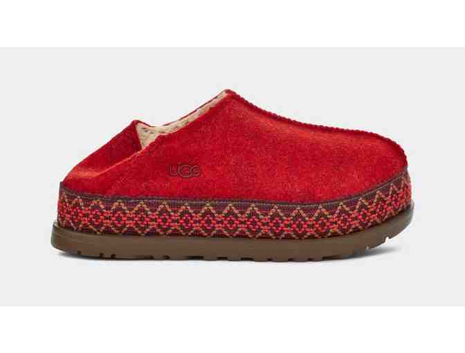 UGG REFELT RED CURRANT TASMAN WOMAN'S SIZE 6 SLIPPERS - AMAZING STORY!!!