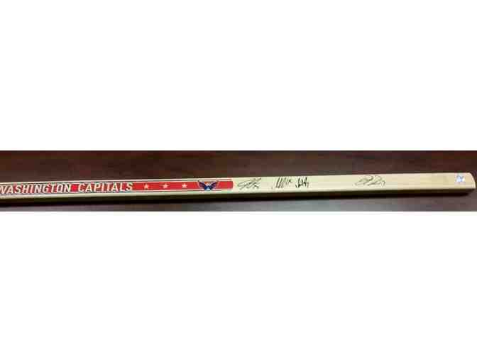 2013-2014 Team Autographed Stick - Washington Capitals
