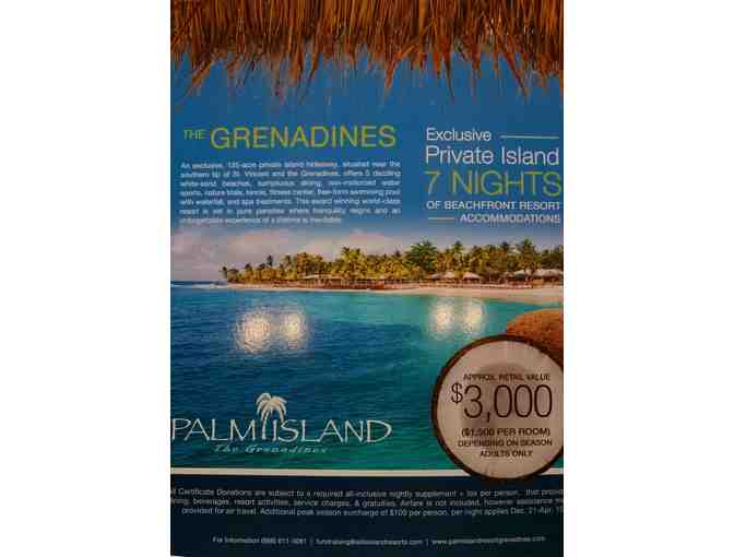 Palm Island "The Grenadines" 7 Night Beachfront Resort Accommodations on Private Island - Photo 3