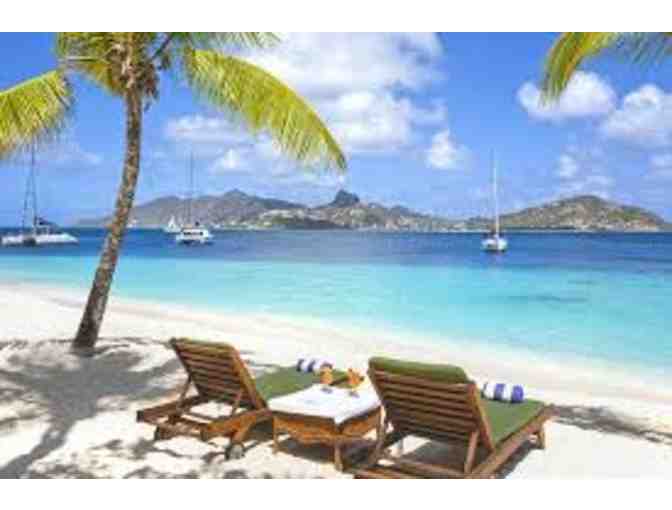 Palm Island 'The Grenadines' 7 Night Beachfront Resort Accommodations on Private Island