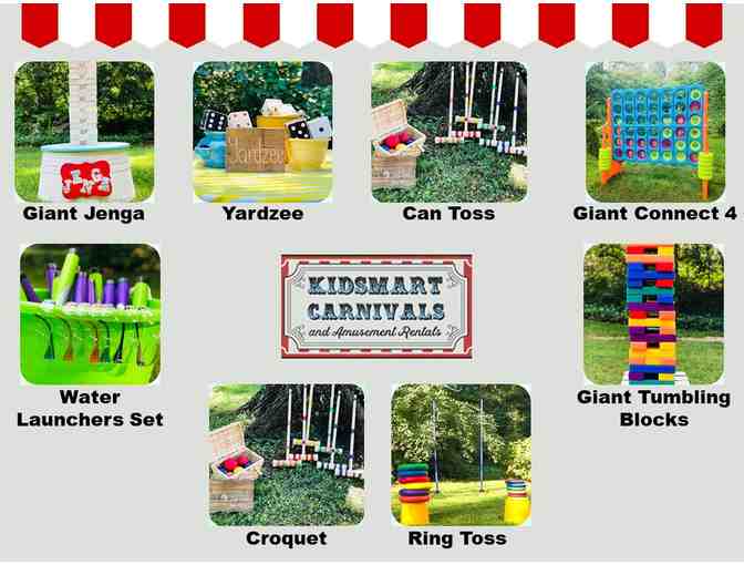 Kidsmart Carnivals and Amusement Rentals Lawn Game Package