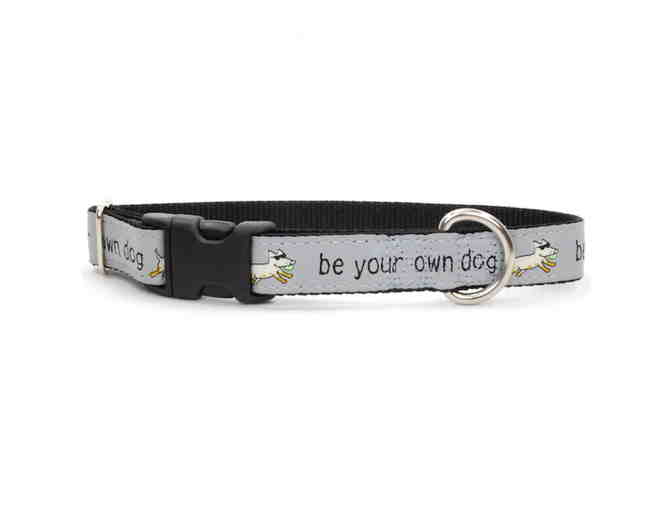 Teddy The Dog -Be Your Own Dog collar - gray