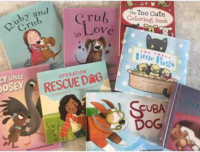 Book Bundle of 8 dog-themed kidsâ books from Bonnier Publishing USA