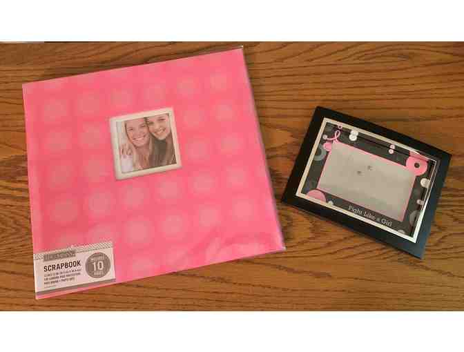 Pink Photo Album and "Fight Like a Girl" Picture Frame - Photo 1