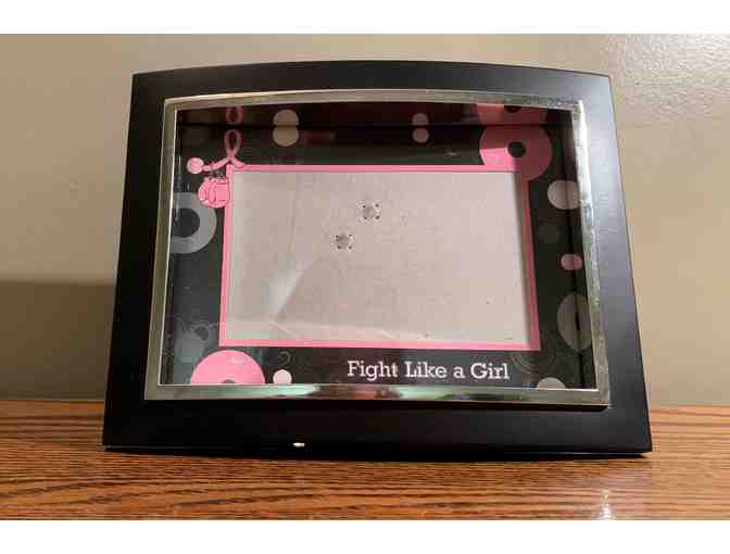 Pink Photo Album and 'Fight Like a Girl' Picture Frame