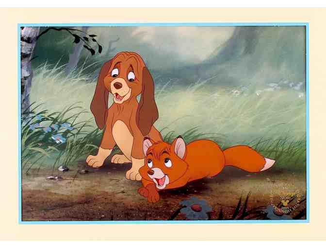 The Fox and the Hound Commemorative Lithograph