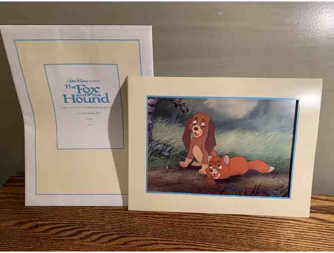 The Fox and the Hound Commemorative Lithograph