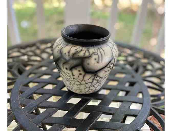 Raku Pottery Piece