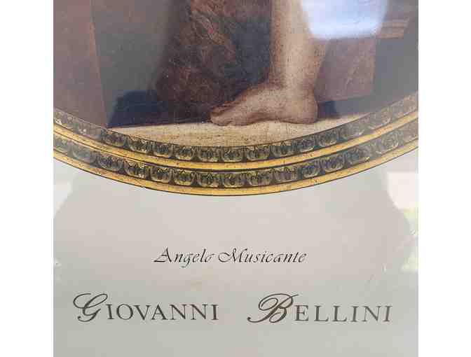 Print of a Giovanni Bellini Painting, 'Angel Musicante'