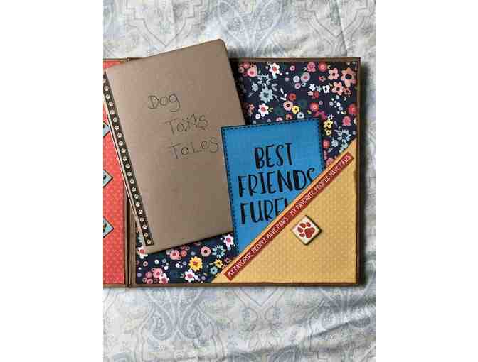 Handmade 'Home Is Where the Dog Is' Mini Album/Journal