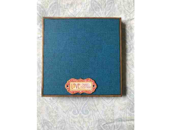 Handmade 'Home Is Where the Dog Is' Mini Album/Journal