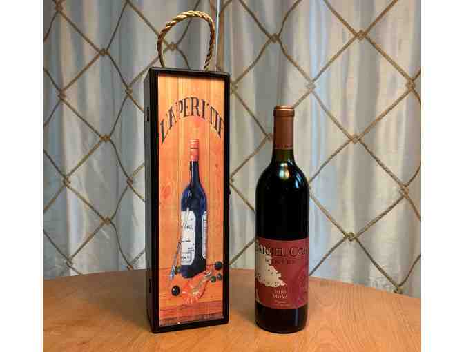 Barrel Oak Winery Merlot, 2010 with wine box